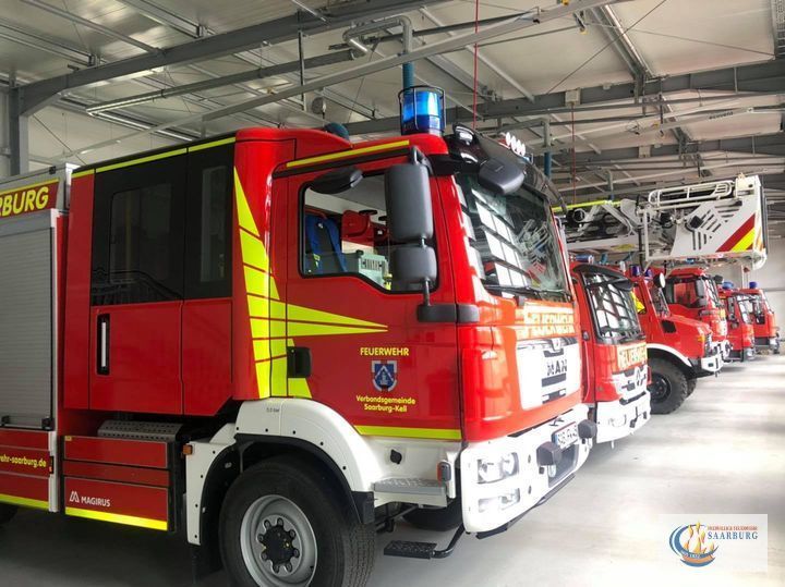 Aueßnansicht Einsatzfahrzeug der Feuerwehr Saarburg