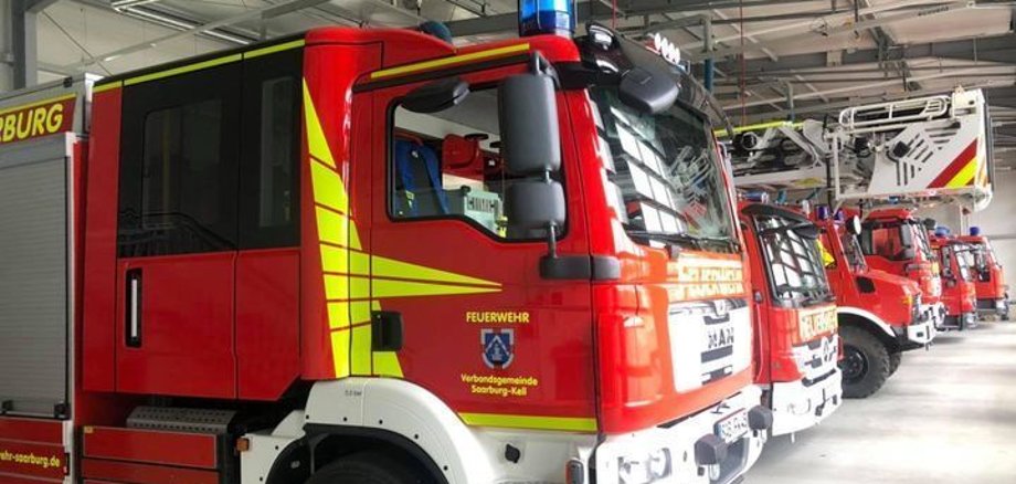 Aueßnansicht Einsatzfahrzeug der Feuerwehr Saarburg
