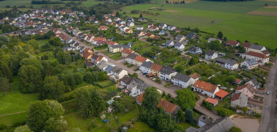 Luftaufnahme der Ortsgemeinde Greimerath Luftaufnahme der Ortsgemeinde Greimerath