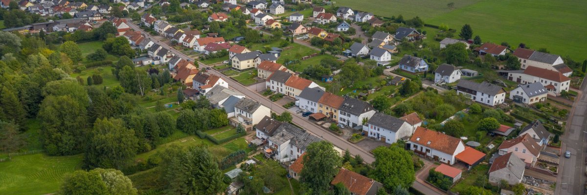 Luftaufnahme der Ortsgemeinde Greimerath Luftaufnahme der Ortsgemeinde Greimerath